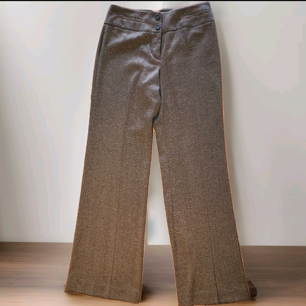 Nic & Zoe Wide Leg Trouser Pants Size 2 Colors Brown And Black